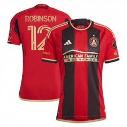 Men Atlanta United Miles Robinson 2023 24 Home Replica Black