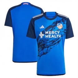 Men FC Cincinnati Blank 2023 24 Home Replica Blue