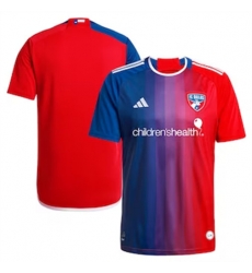 Men FC Dallas Blank 2024 25 Home Replica Blaze Red