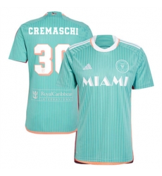 Youth Inter Miami CF Benjamin Cremaschi 2024 25 Third Replica Aqua