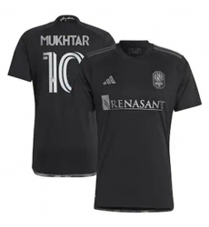 Men Nashville SC Hany Mukhtar 2023 24 Away Replica Black