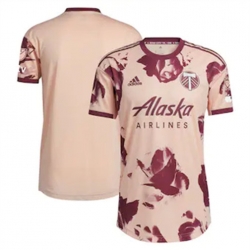 Men Portland Timbers Blank 2023 24 Away Replica Pink