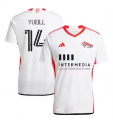 Men San Jose Earthquakes Jackson Yueill 2024 25 Away Replica White