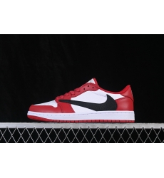 AIR JORDAN 1 LOW X TRAVIS SCOTT MEN SHOES 6504