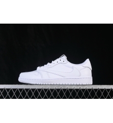 AIR JORDAN 1 LOW X TRAVIS SCOTT MEN SHOES 6517