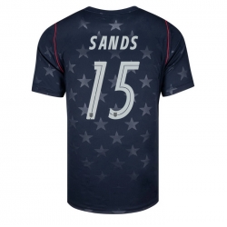 USA 2026 FIFA World Cup Soccer Star Stadium Jersey Set ( Have Shorts ) James Sands #15