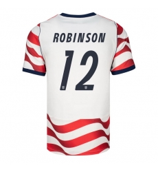 USA 2026 FIFA World Cup Soccer White Jersey Set ( Have Shorts ) Miles Robinson #12