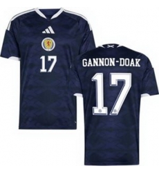 Youth 17 Scotland Ben Gannon Doak 2026 Home Replica Jersey 1