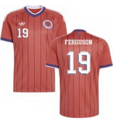 Youth 19 Scotland Lewis Ferguson 2026 Home Replica Jersey 3