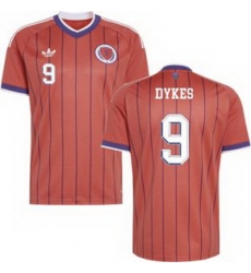 Youth 9 Scotland Lyndon Dykes 2026 Home Replica Jersey 3