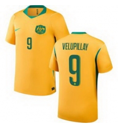 Men 9 Australia Nishan Velupillay Replica Jersey World Cup  1