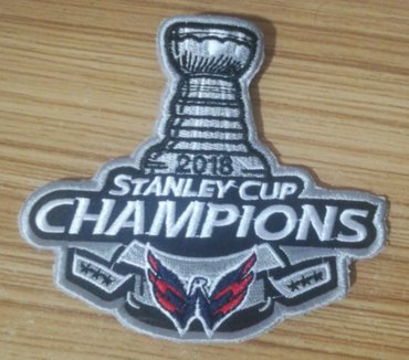 2018 NHL Stanley Cup Finals Champions Washington Capitals Patch  Biaog