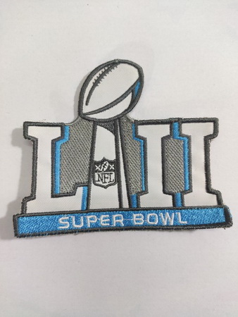 NFL Patriots Super Bowl Patch LII Patch Biaog